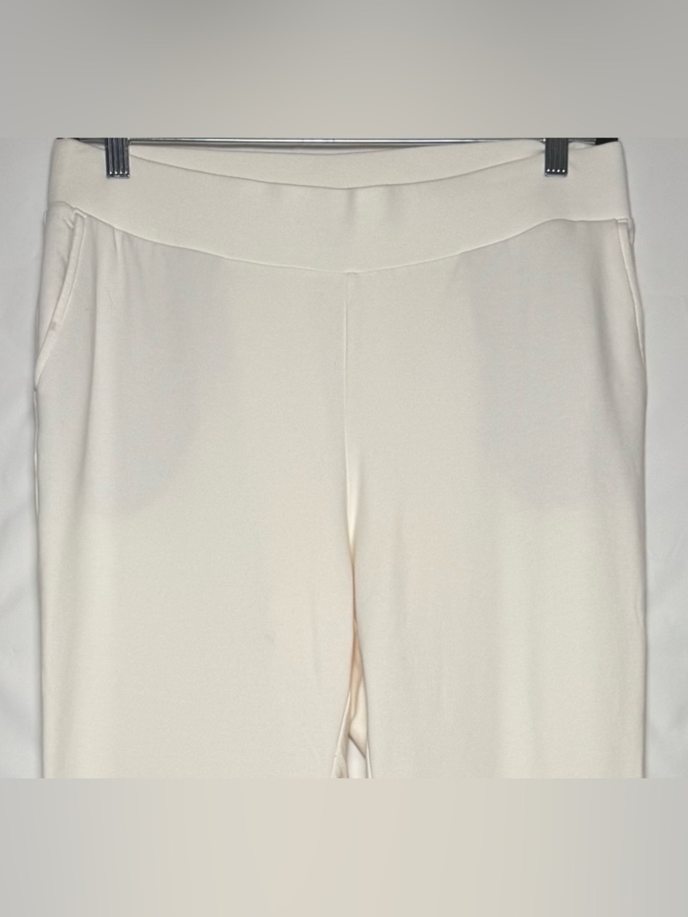 Pure Jill Cream Straight-Leg Women's Pull-On Pants, Medium.NWOT - Picture 4 of 10